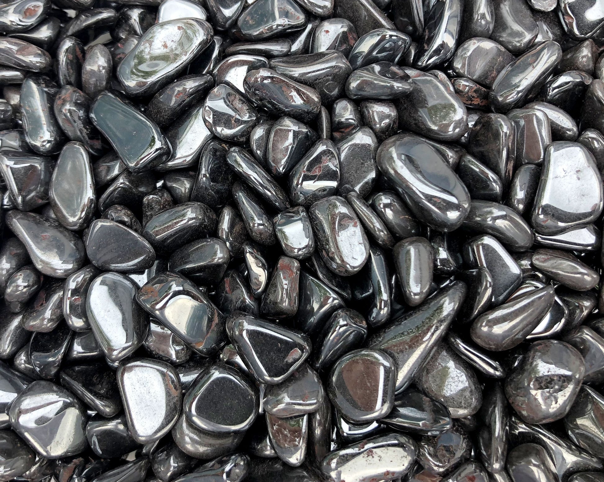 Hämatit | Blutstein - Trommelsteine Edelsteine - Ladesteine