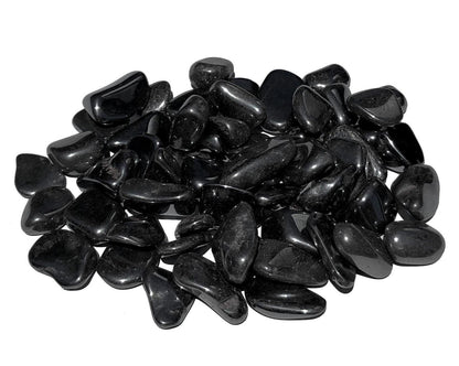 Turmalin schwarz Schörl Trommelsteine - Edelsteine