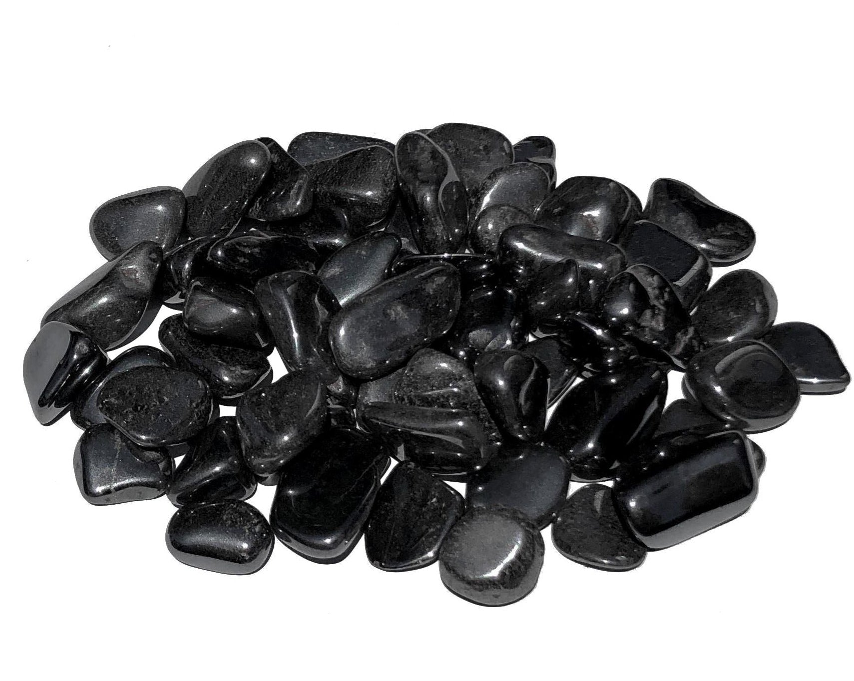 Turmalin schwarz Schörl Trommelsteine - Edelsteine