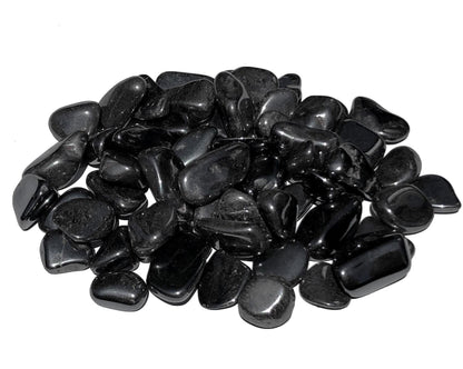 Turmalin schwarz Schörl Trommelsteine - Edelsteine