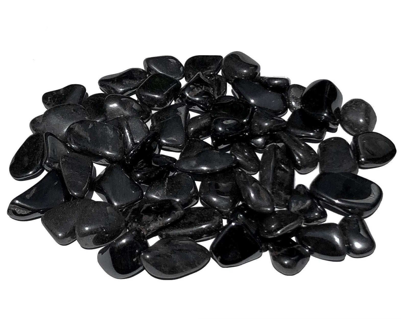 Turmalin schwarz Schörl Trommelsteine - Edelsteine