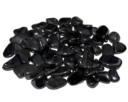 Turmalin schwarz Schörl Trommelsteine - Edelsteine