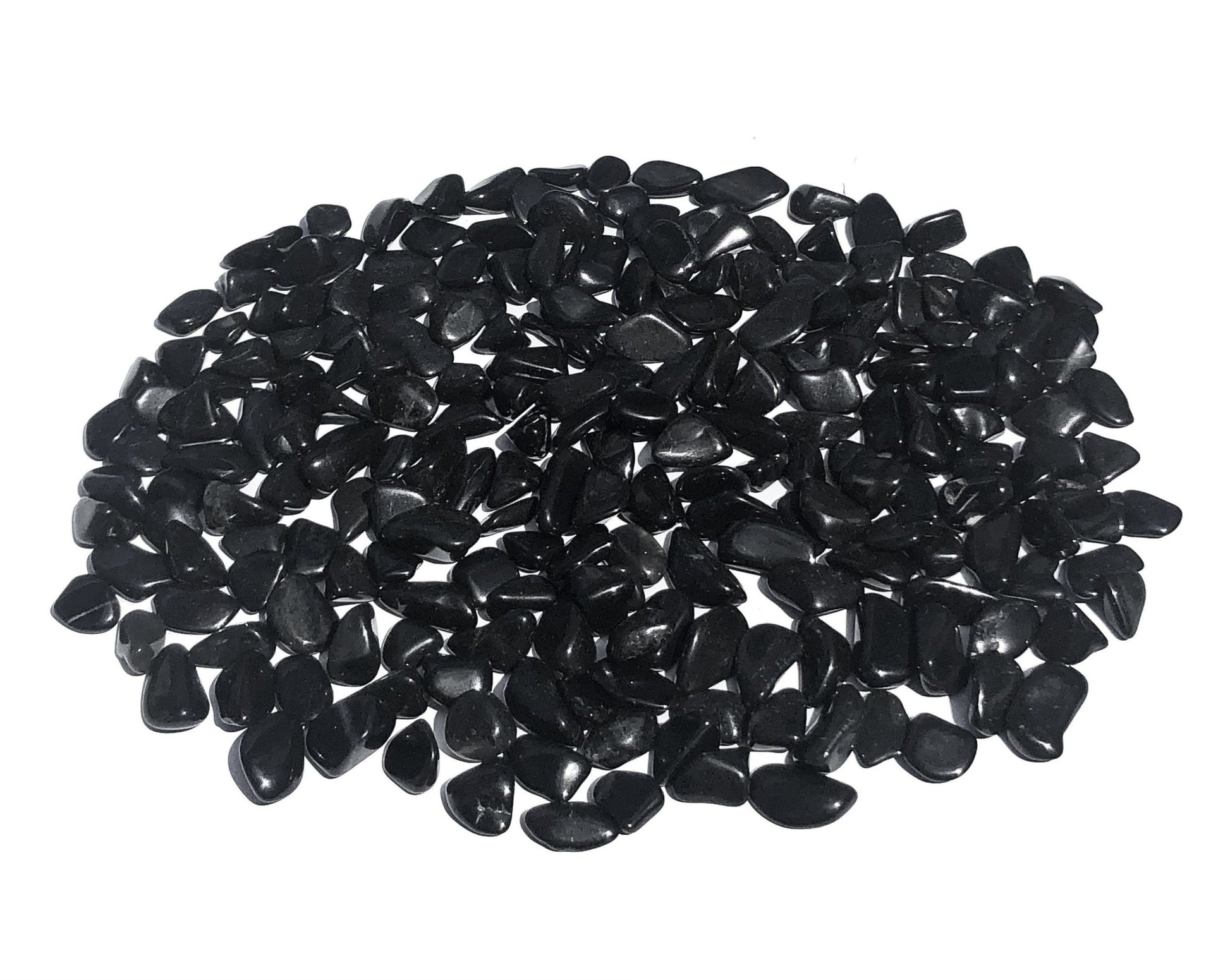 Onyx schwarz Trommelsteine - Edelsteine