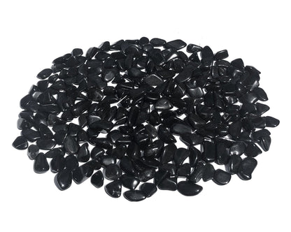Onyx schwarz Trommelsteine - Edelsteine