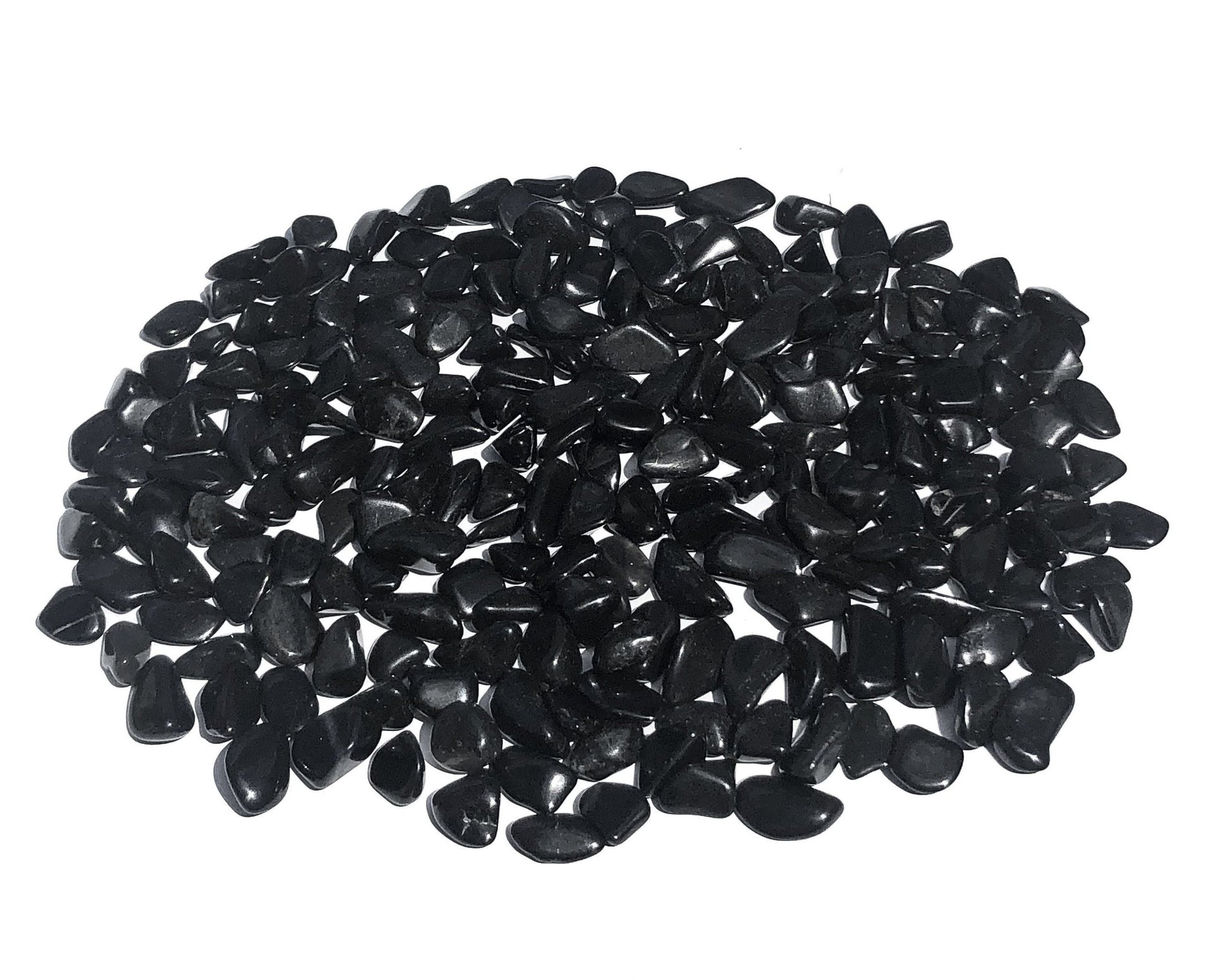 Onyx schwarz Trommelsteine - Edelsteine