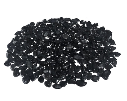 Onyx schwarz Trommelsteine - Edelsteine