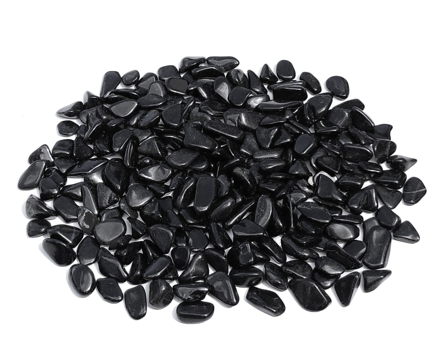 Onyx Trommelsteine im Dekoglas