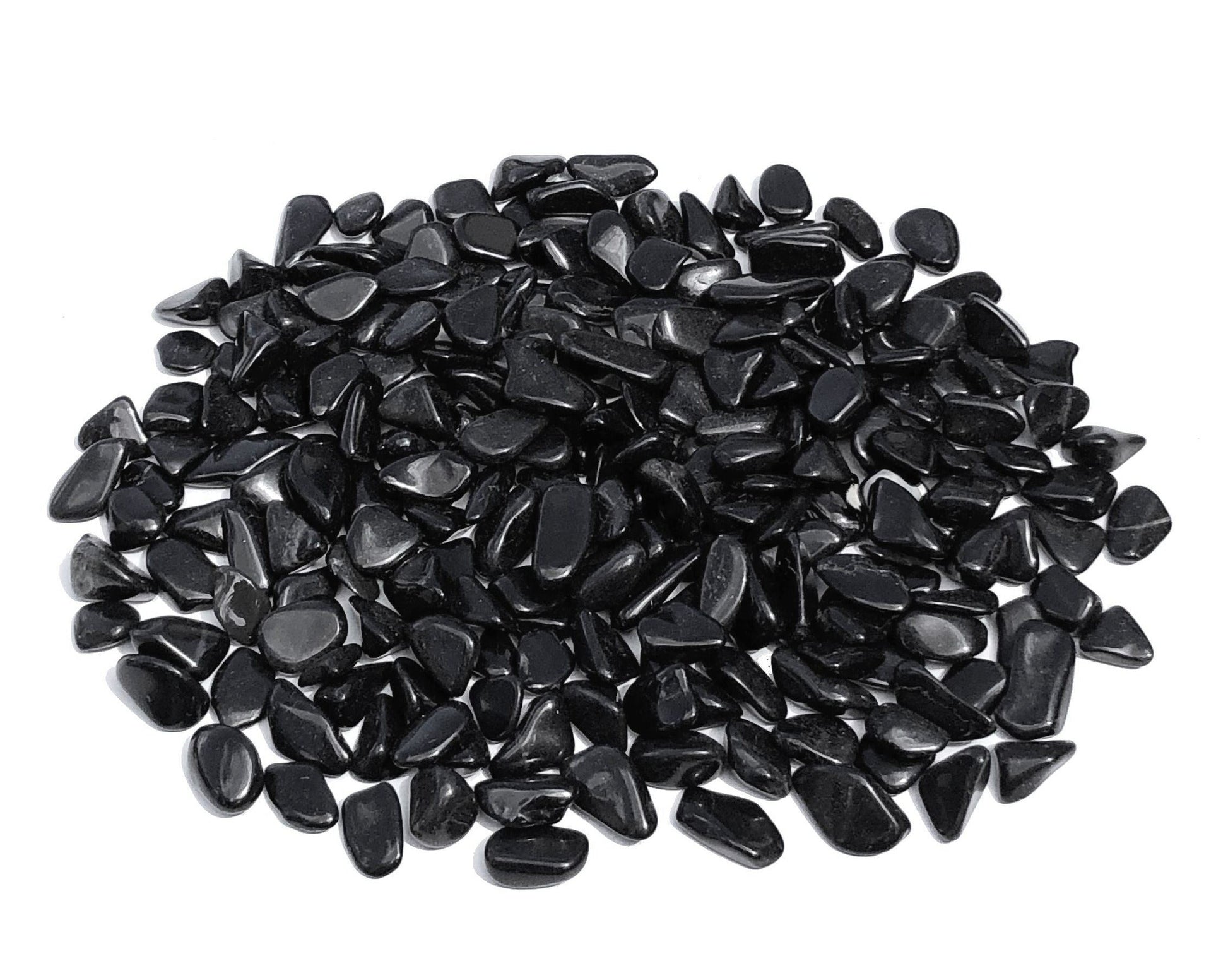 Onyx Trommelsteine im Dekoglas