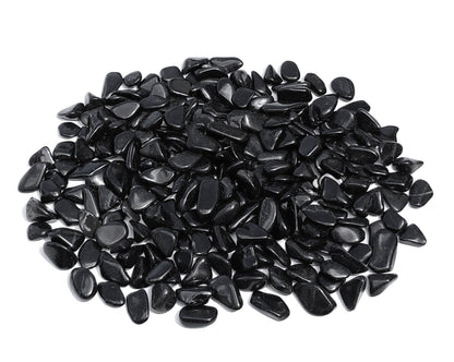 Onyx Trommelsteine im Dekoglas