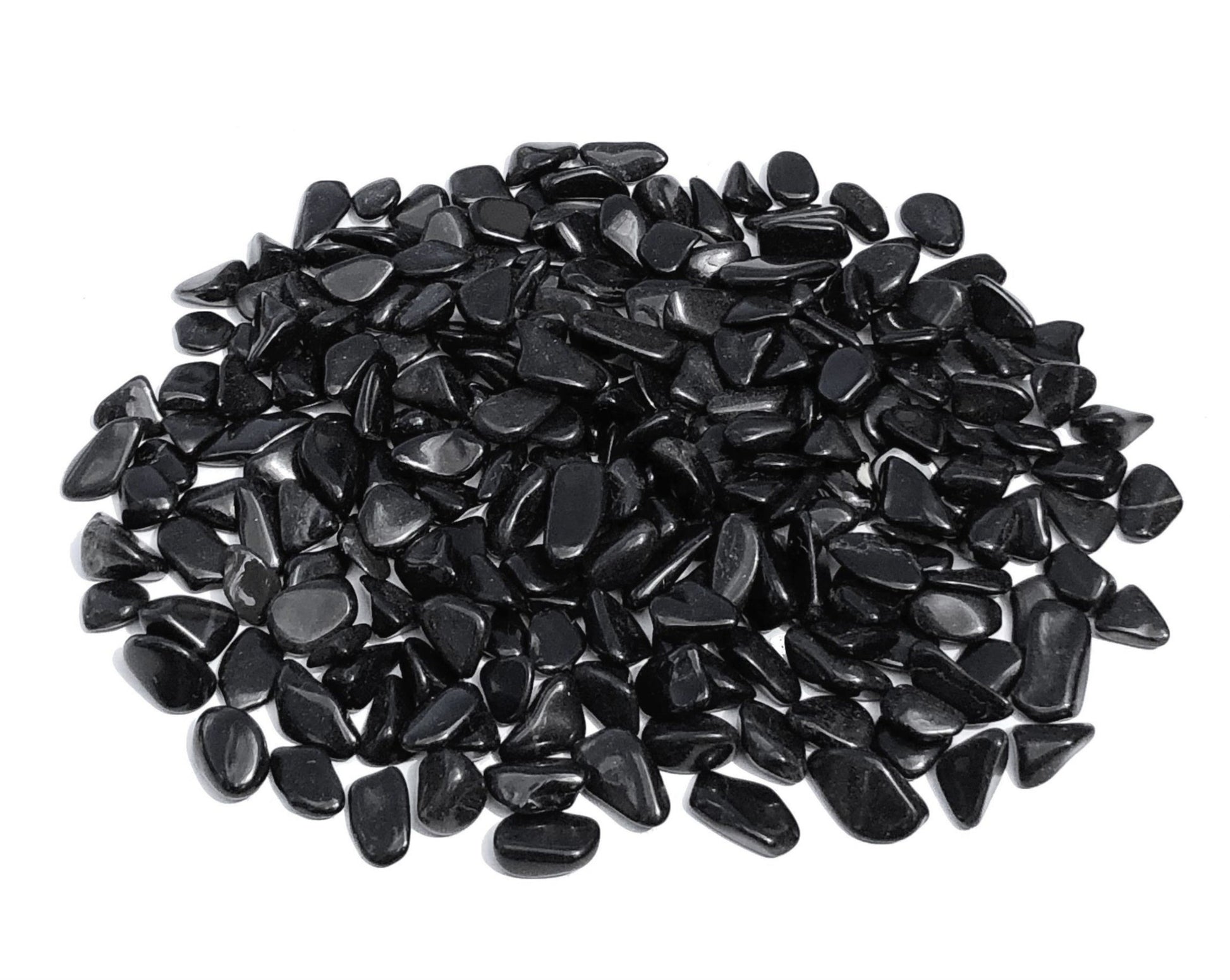 Onyx schwarz Trommelsteine - Edelsteine