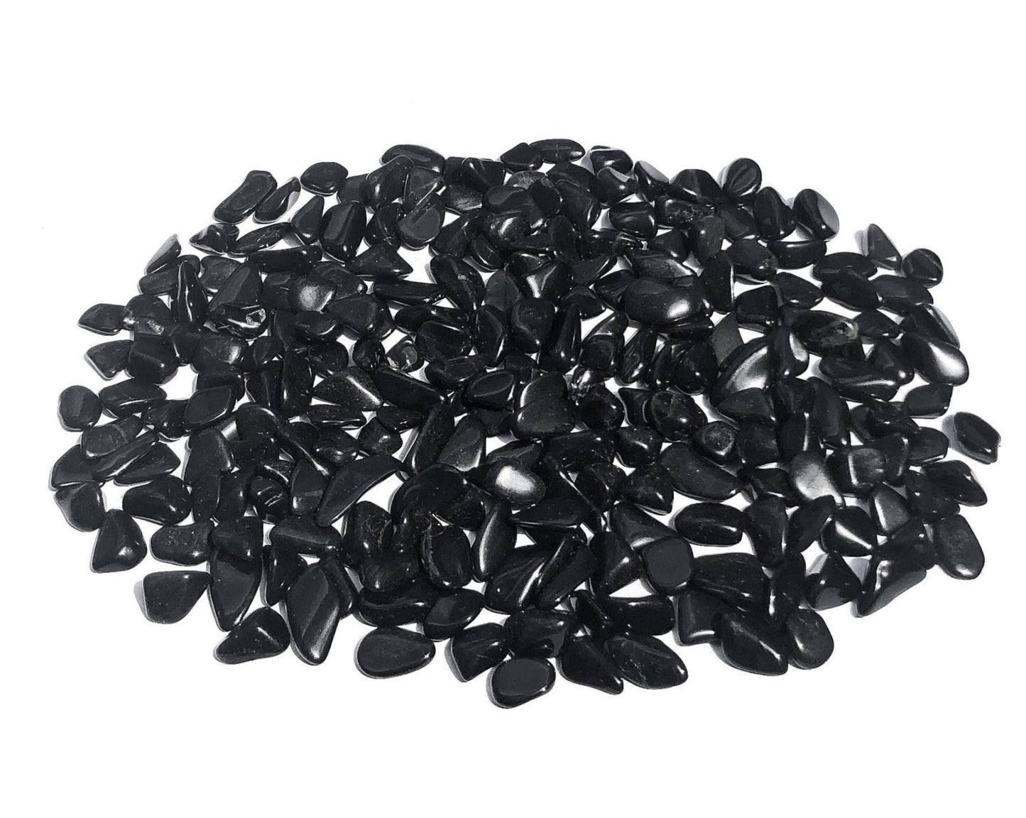 Onyx schwarz Trommelsteine - Edelsteine