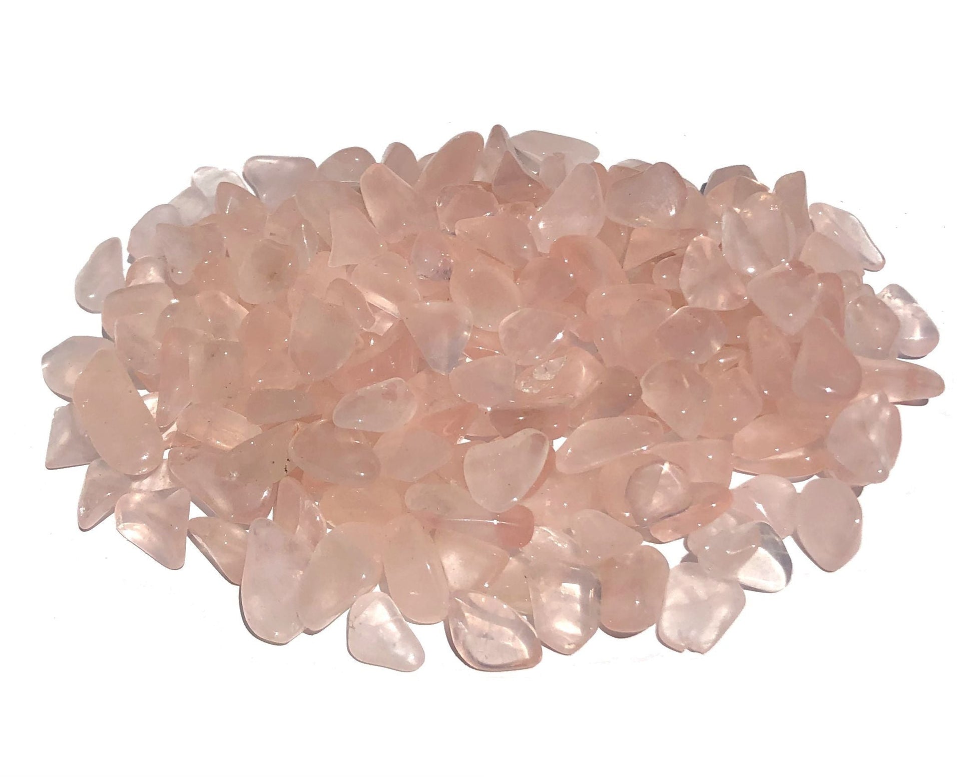 Rosenquarz - Trommelsteine Edelsteine Ladesteine - Ladesteine