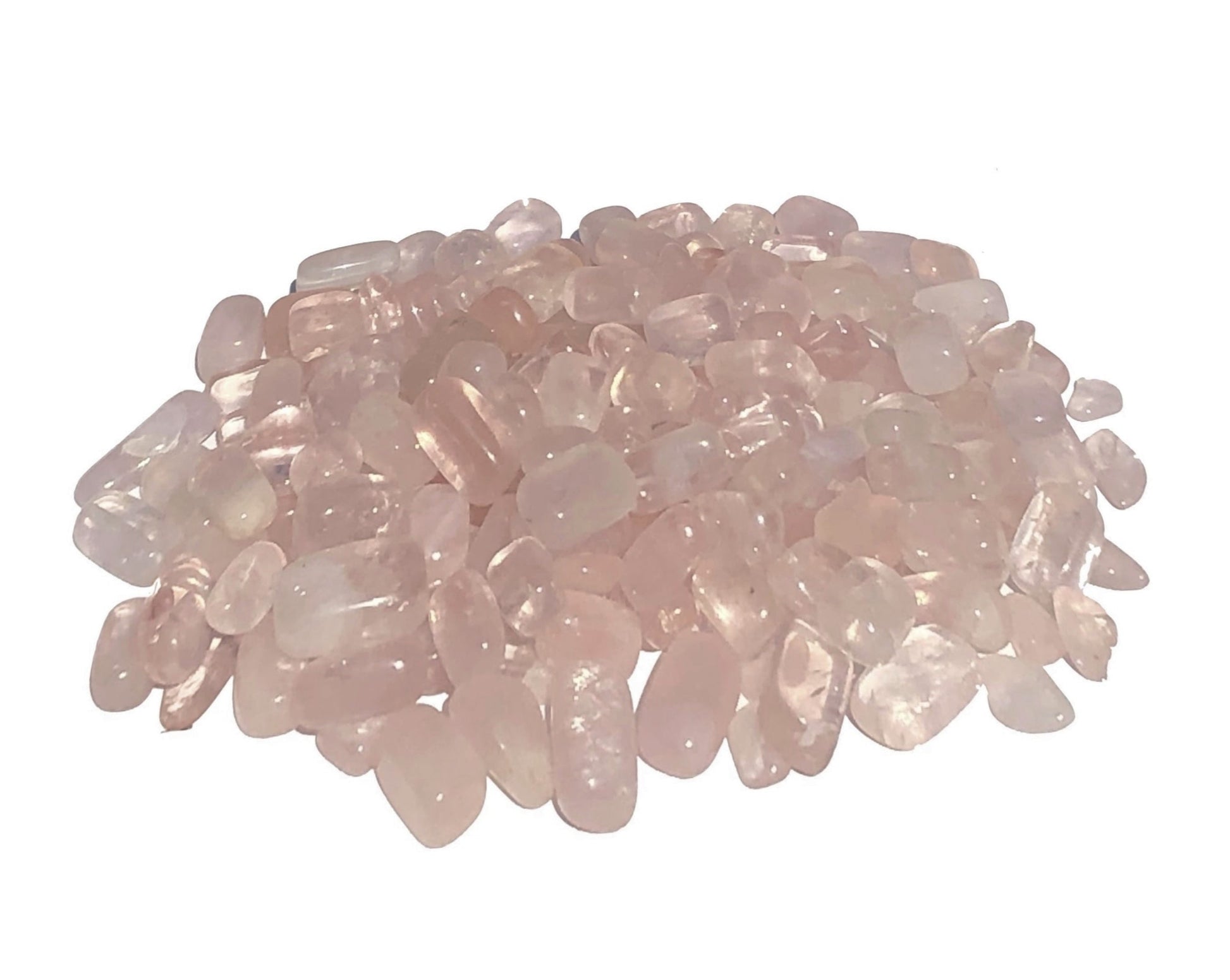 Rosenquarz - Trommelsteine Edelsteine Ladesteine - Ladesteine