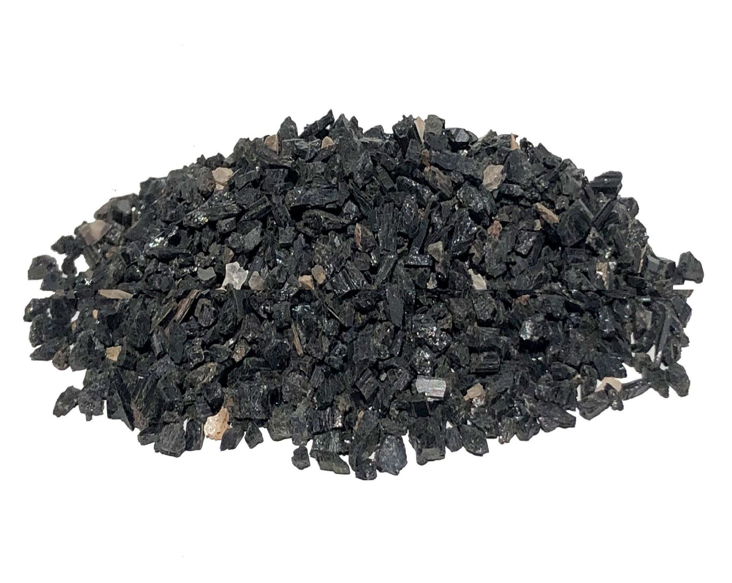Turmalin Schörl schwarz Rohsteine - Granulat