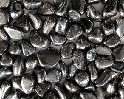 Magnetit Lodestone - Trommelsteine Magneteisenstein Eisenerz