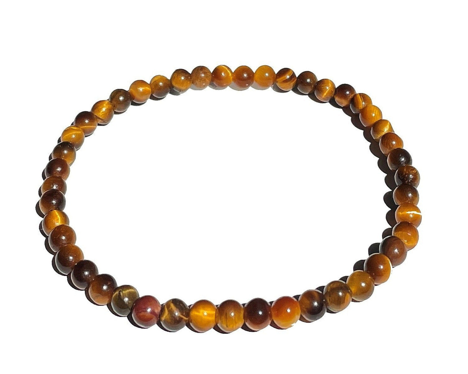 Tigerauge Armband - Kugelarmband mit Tigeraugen Perlen