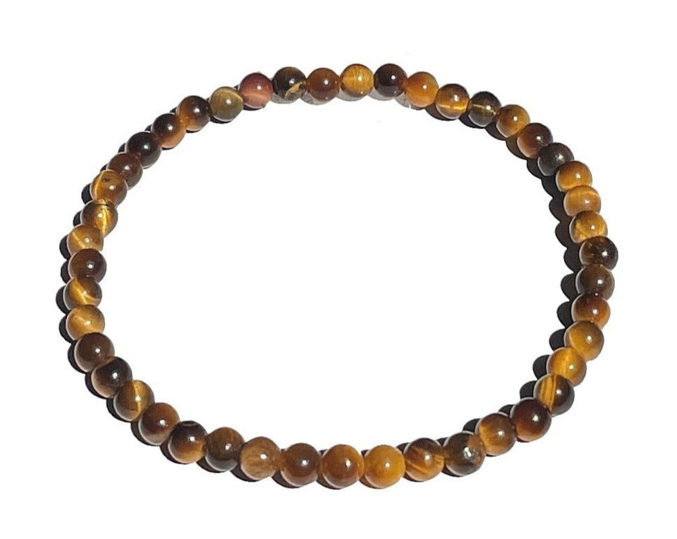 Tigerauge Armband - Kugelarmband mit Tigeraugen Perlen