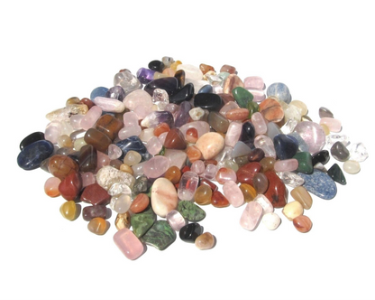 Trommelsteine bunte Mischung