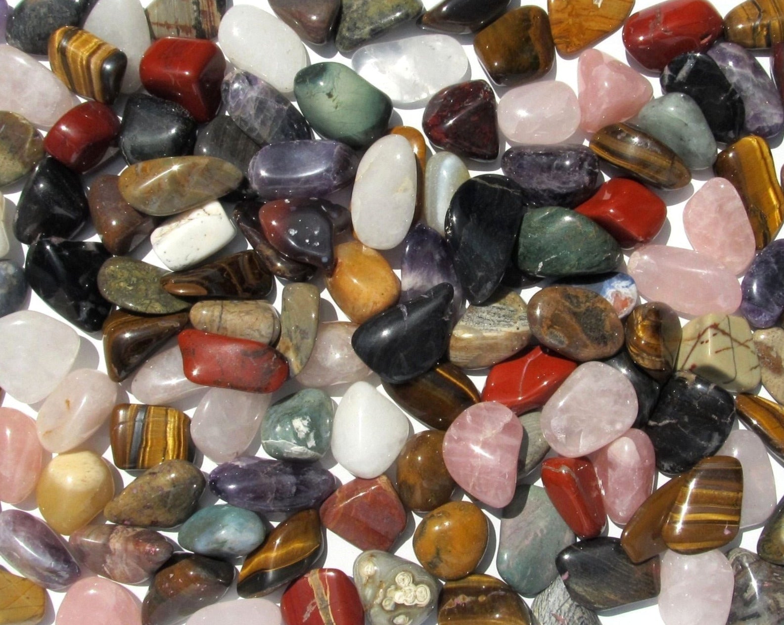bunte Mischung für Schatzkiste Edelsteine Mix Dekoration