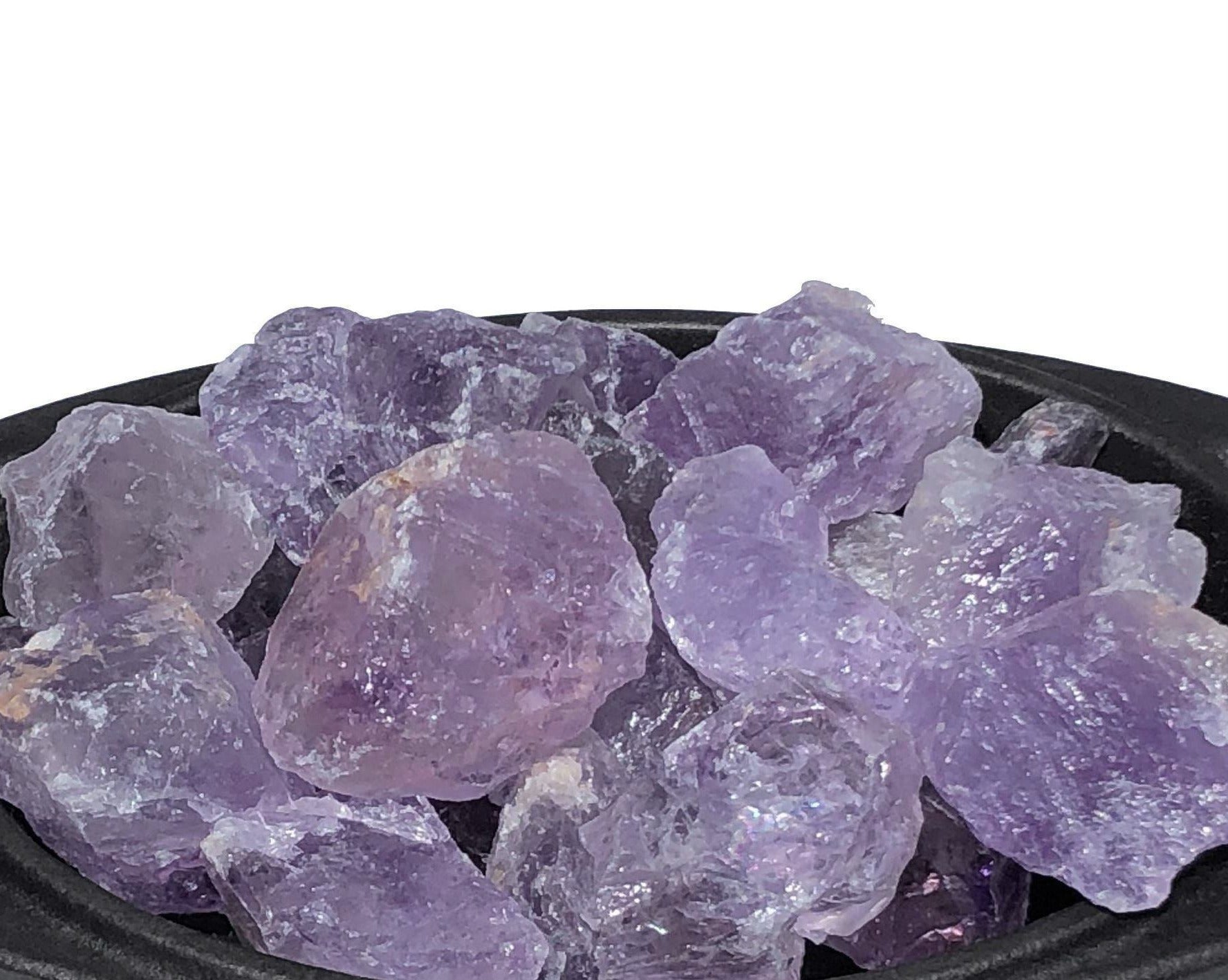 Amethyst Rohsteine für Zimmerbrunnen - Wassersteine für Edelsteinwasser