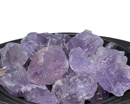 Amethyst Rohsteine für Zimmerbrunnen - Wassersteine für Edelsteinwasser