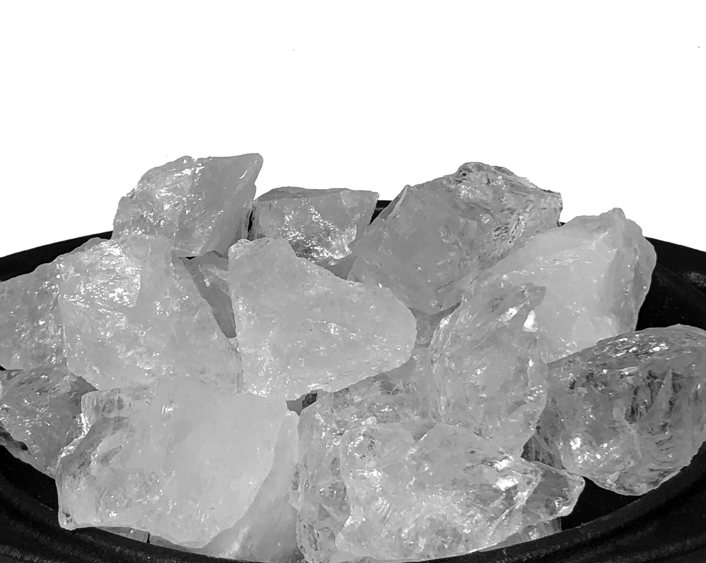 Bergkristall Rohsteine - Edelstein zum Aufladen - Wassersteine Edelsteinwasser - Zimmerbrunnen