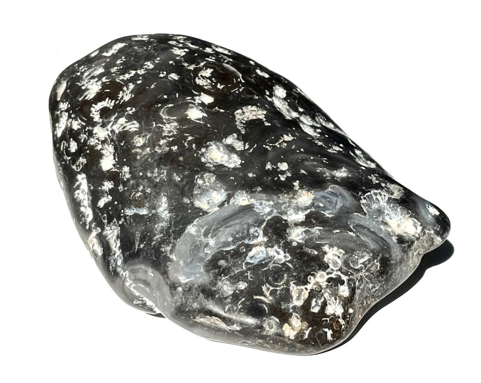 Wasserachat - Achat Geode gefüllt mit Urwasser - Enhydros